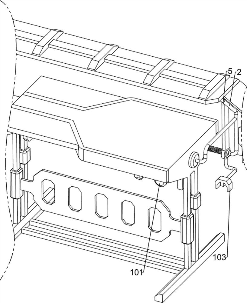 Environment-friendly chemical fiber leftover material collecting device