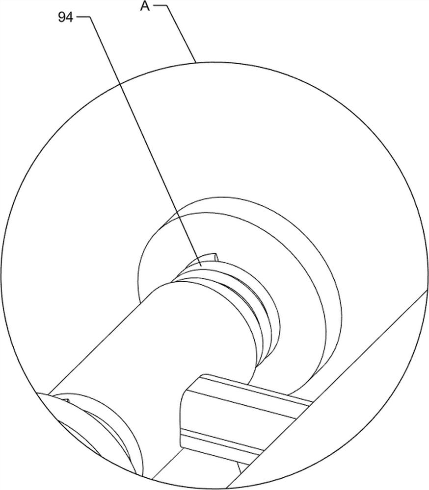 Environment-friendly chemical fiber leftover material collecting device