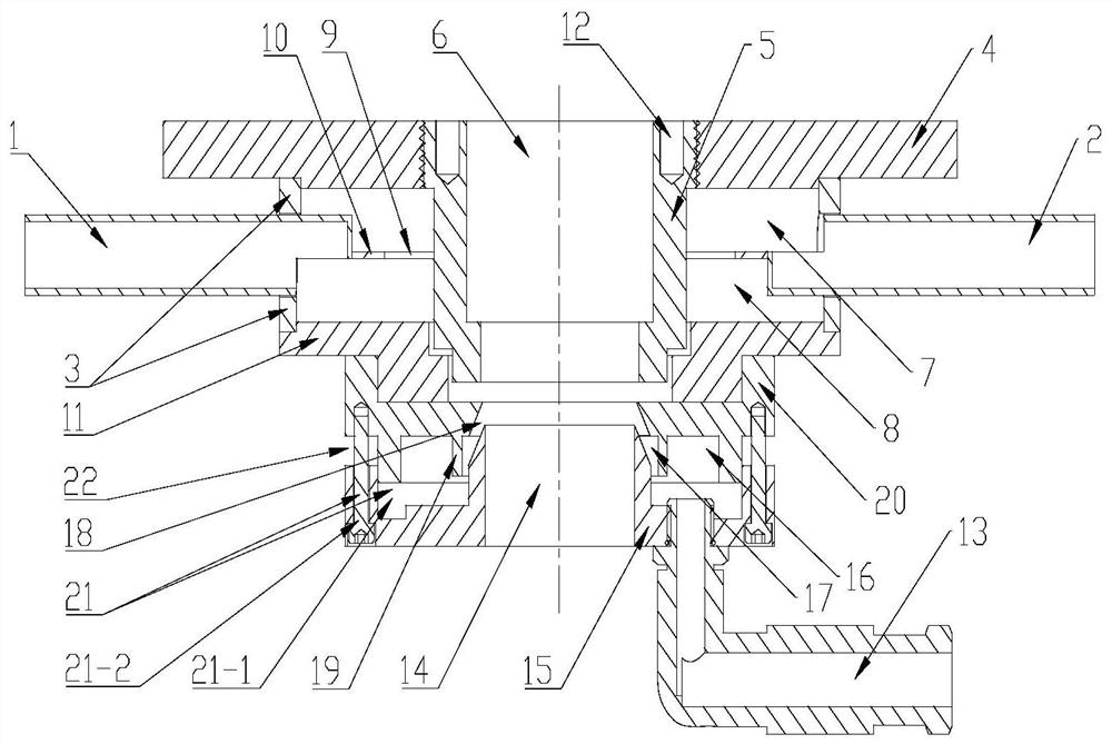 A compact multi-stage small rod continuous casting crystallizer system