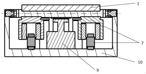 Two-dimensional moving magnet type rapid reflector device