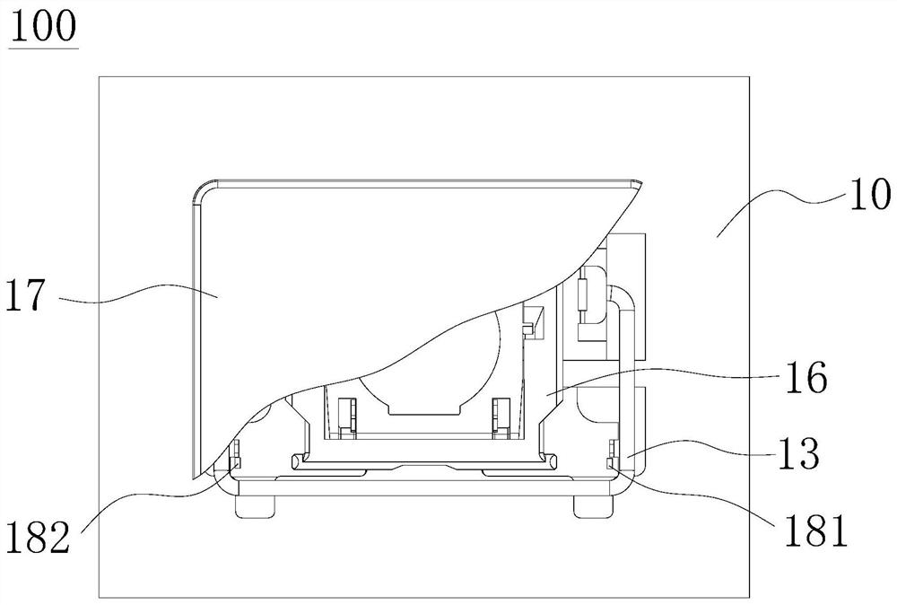 Key structure and keyboard