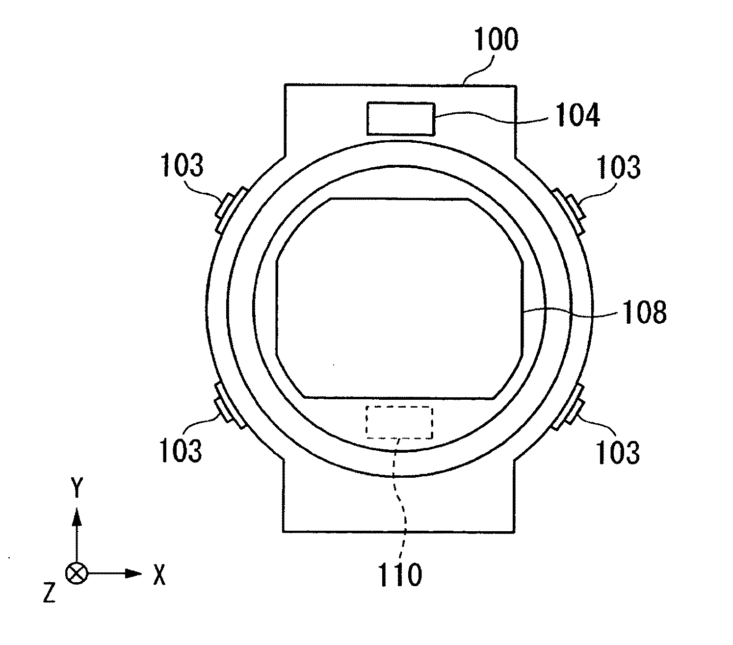 Ultraviolet ray measuring apparatus and electronic wristwatch equipped with ultraviolet ray measuring function