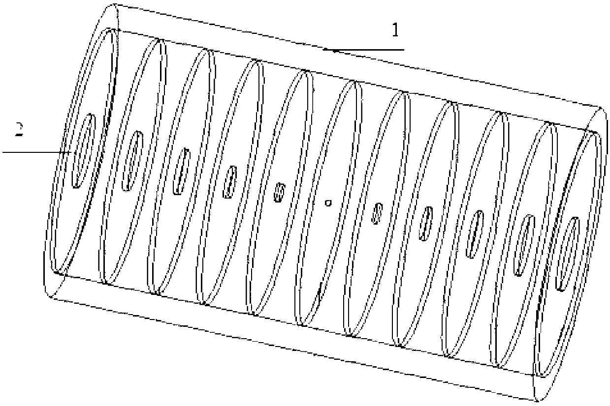 High-precision diaphragm slit for eliminating converging light and stray light