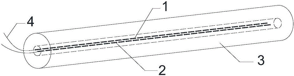 Multifunctional FRP intelligent anchor pole capable of realizing multi-point temperature compensation