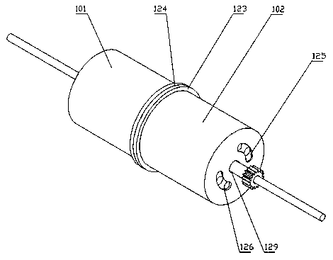 Double-acting hydraulic engine and working method thereof