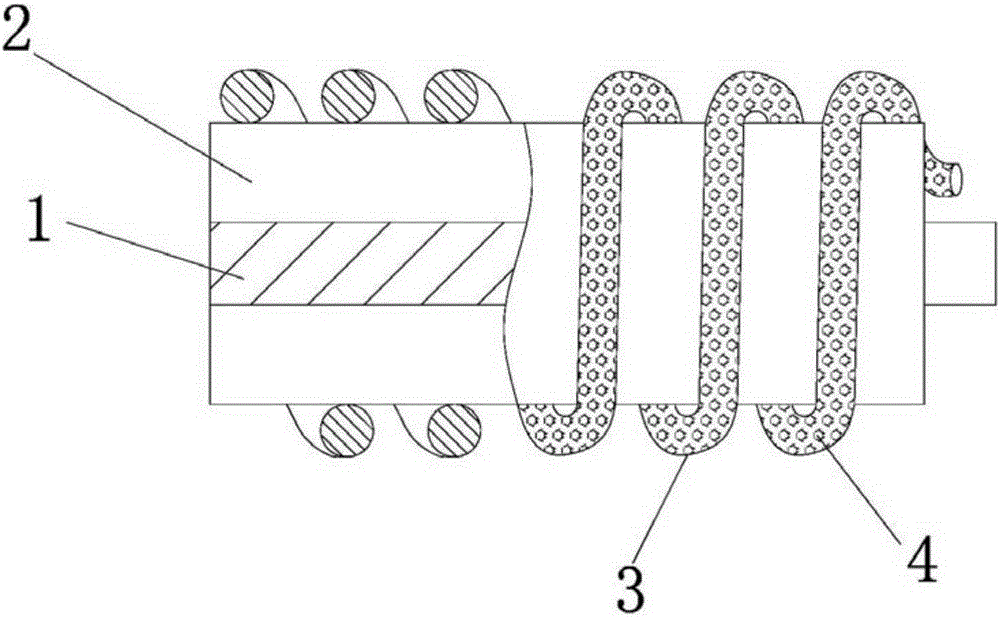 Methane gas thin-layer medium electrochemical biosensor and preparing method thereof