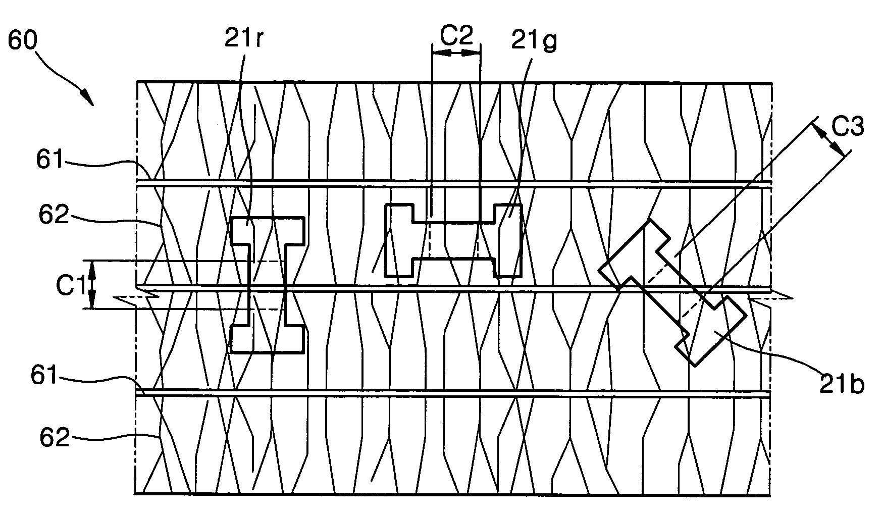 Flat panel display with thin film transistor (TFT)