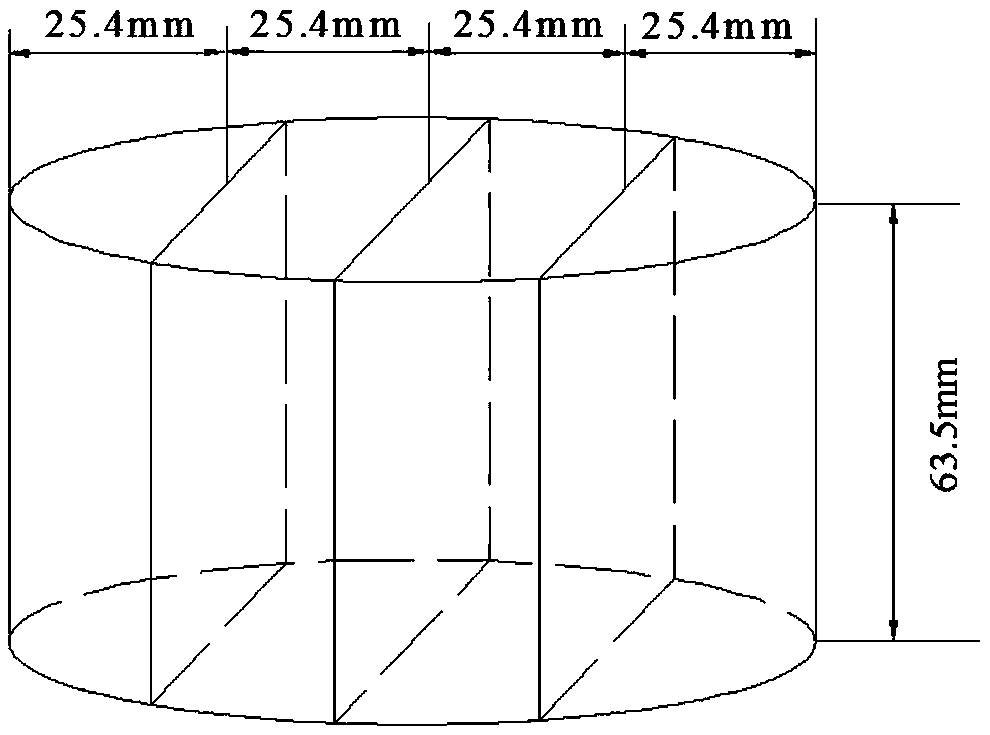 Two-dimensional internal structure detection system of asphalt mixture and detection method