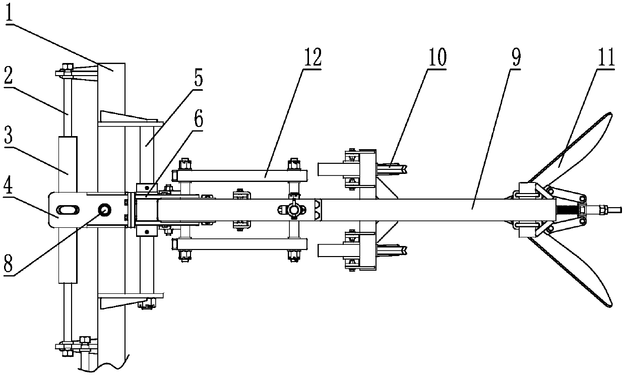 Cultivator-hiller capable of automatically and steplessly adjusting line spacing