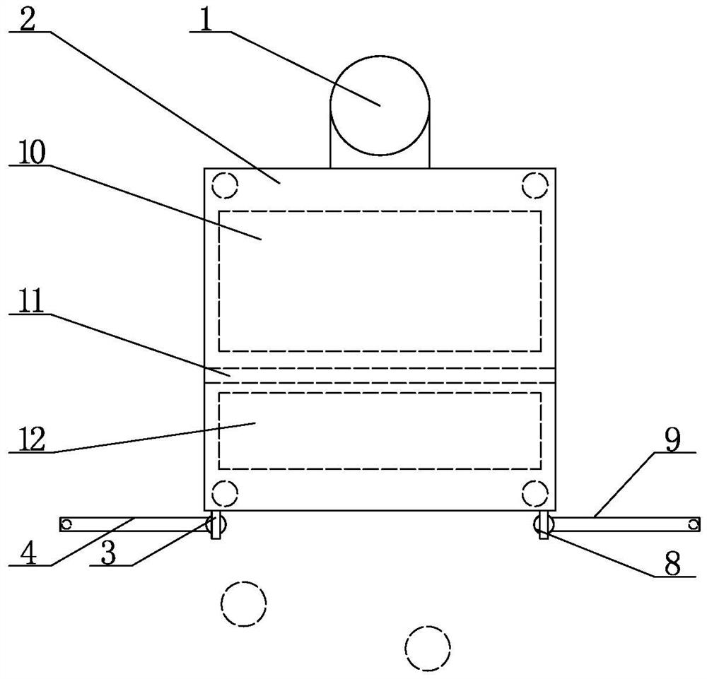 Indoor intelligent basketball collection companion training device