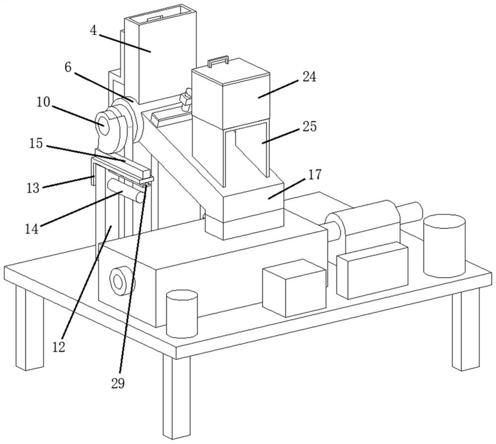 Tin bar extruding machine