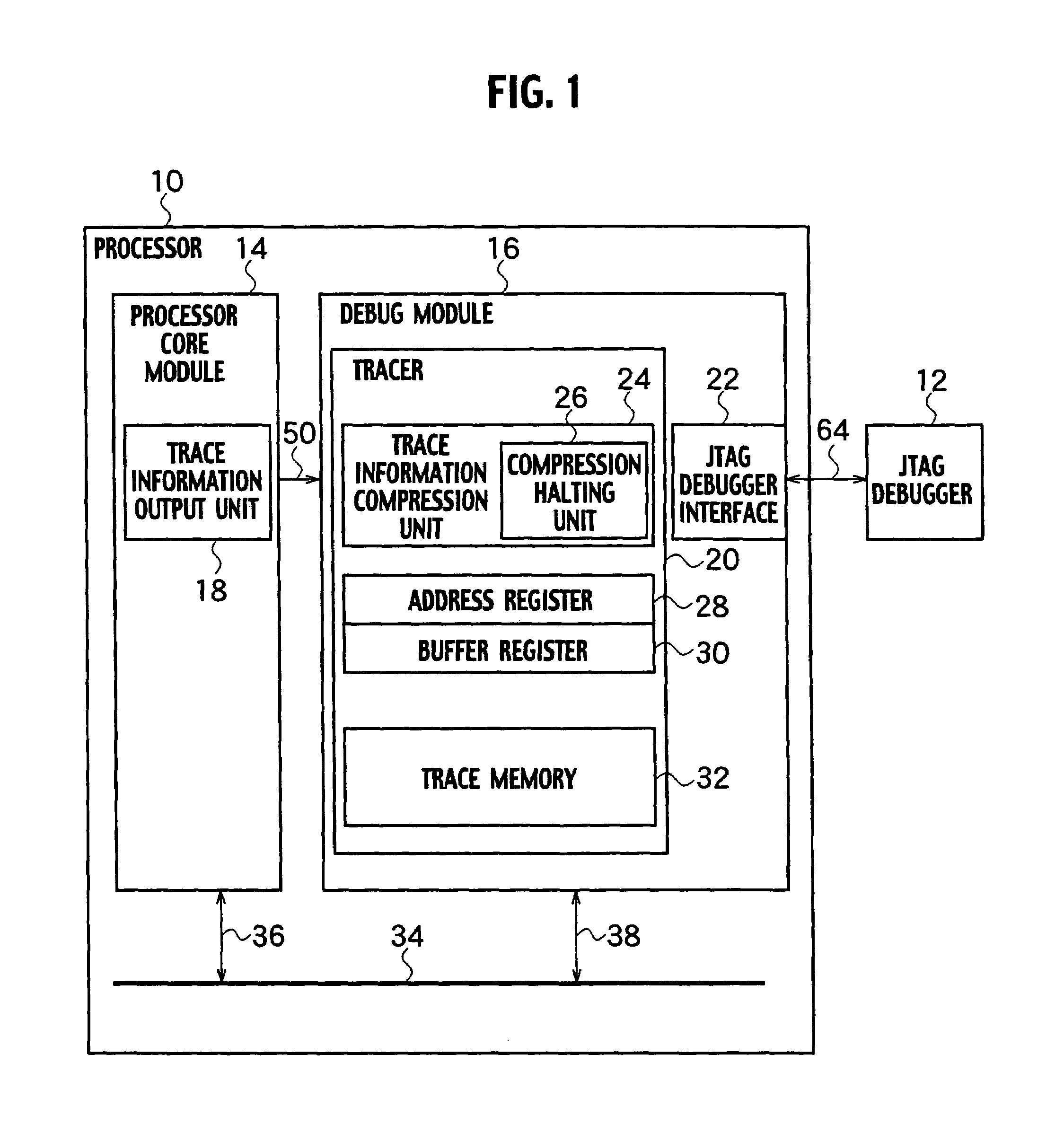 Tracer, tracer embedded processor, and method for operating the tracer