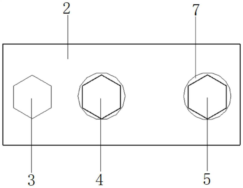 Energy dissipater for wall vertical connecting seam