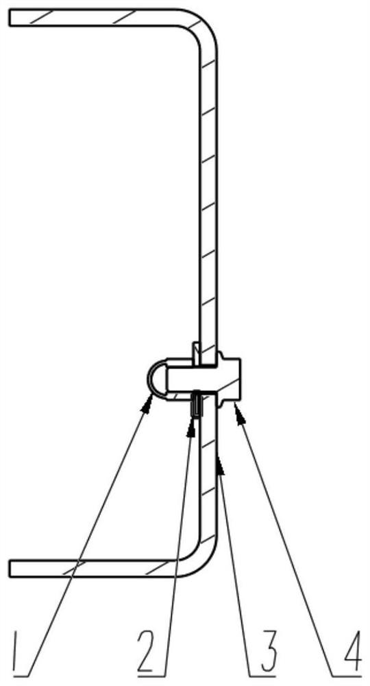 Protective device and protective method for vehicle frame grounding