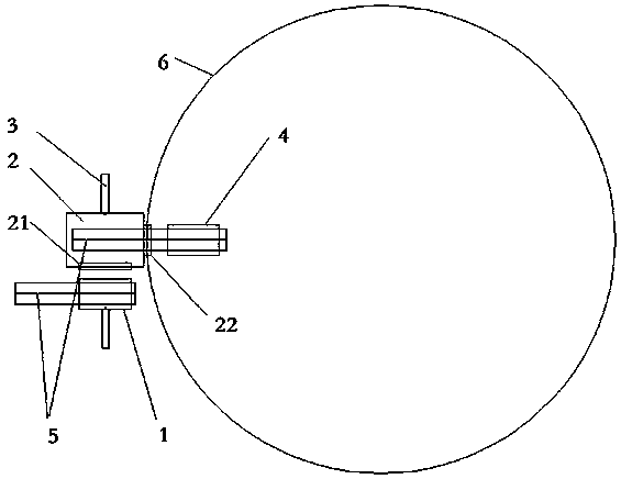 Method for reducing loss of hot bending glass die and equipment thereof