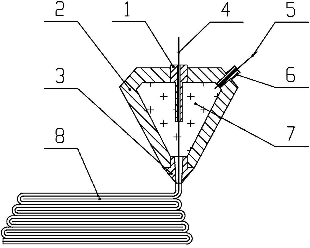 3D printing method for magnesium alloy-polymer composite biodegradable biological scaffold