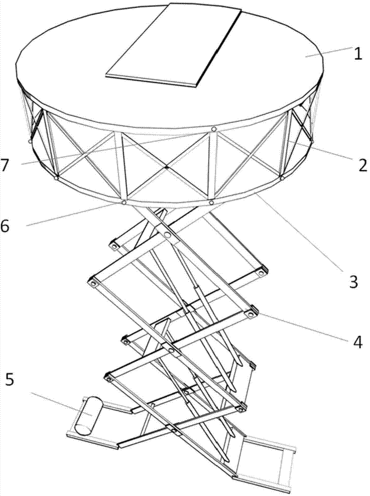 Hydraulic lifting type automatic three-dimensional garage