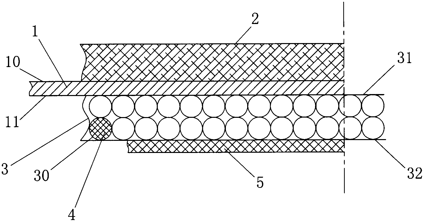 Hot compress patch for local skin anesthesia