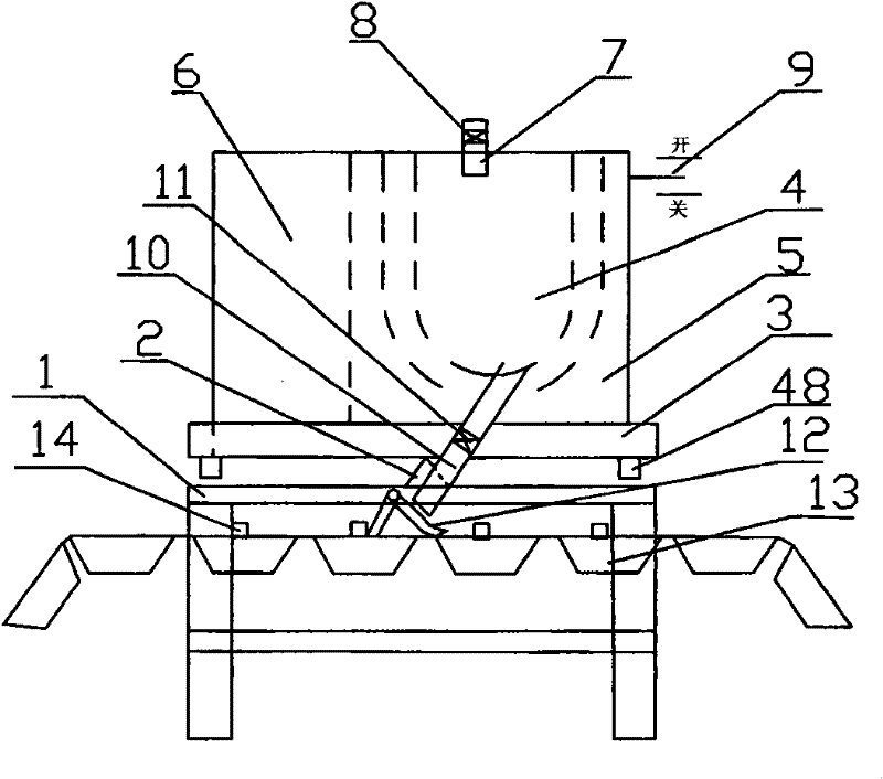 Ingot casting device for automatically clearing impurity and finishing appearance