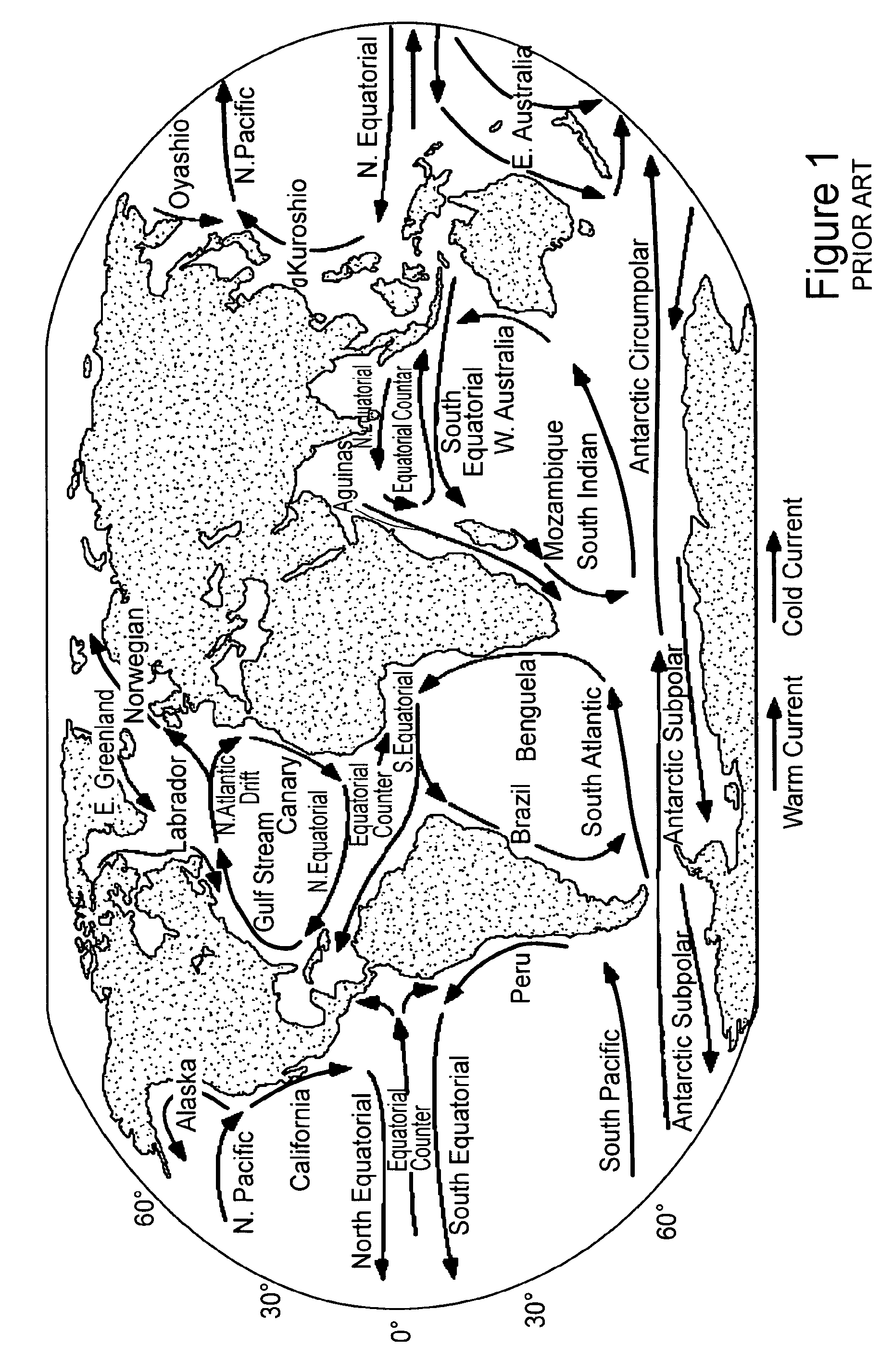 Submersible turbine-generator unit for ocean and tidal currents