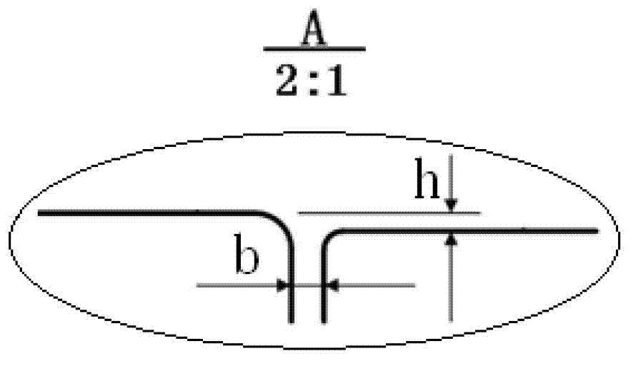 Non-contact online inspection method for automobile body gap size