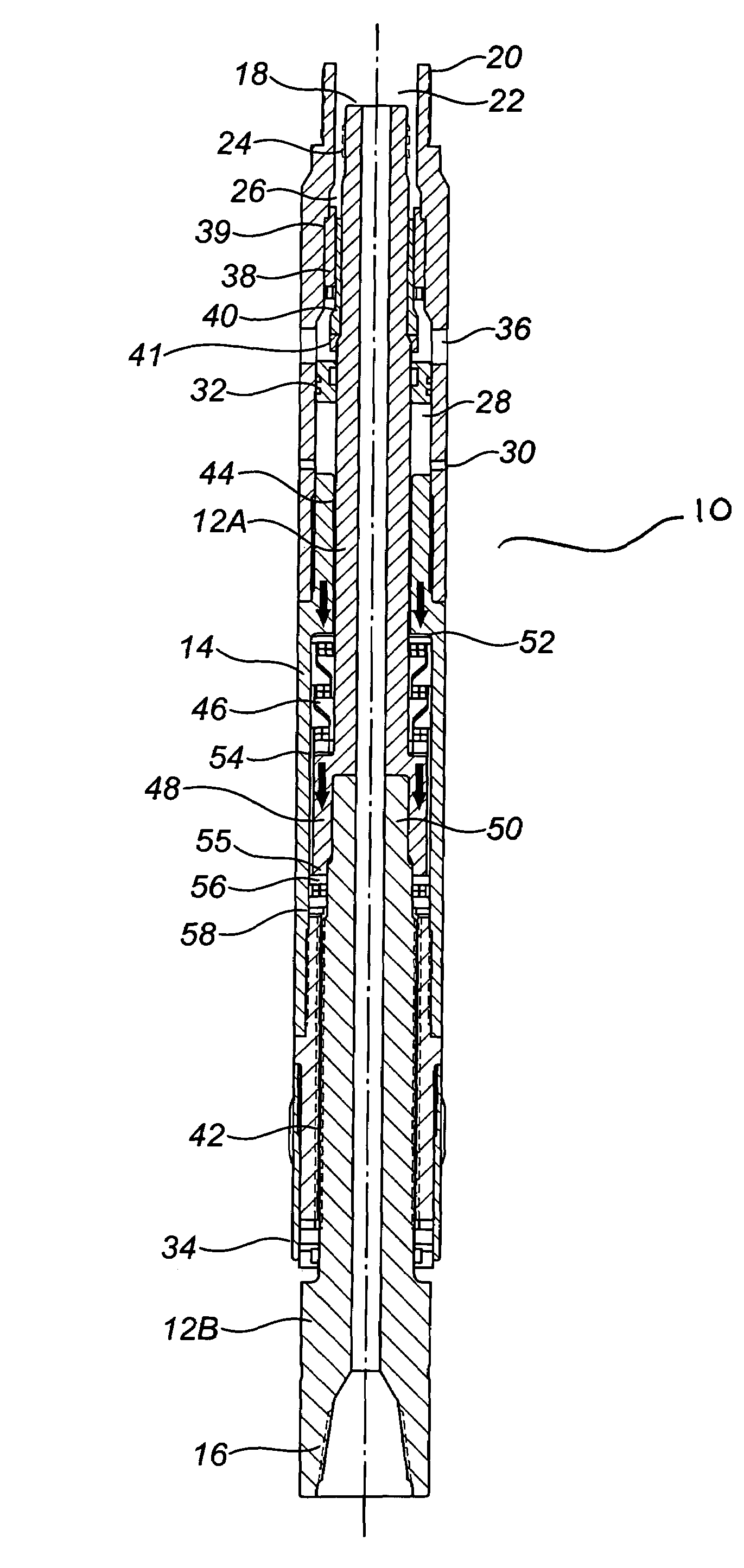 Bearing assembly for downhole mud motor