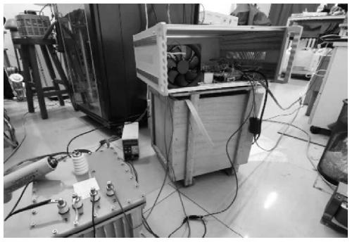 Sterilization device based on microsecond high-voltage pulse power supply