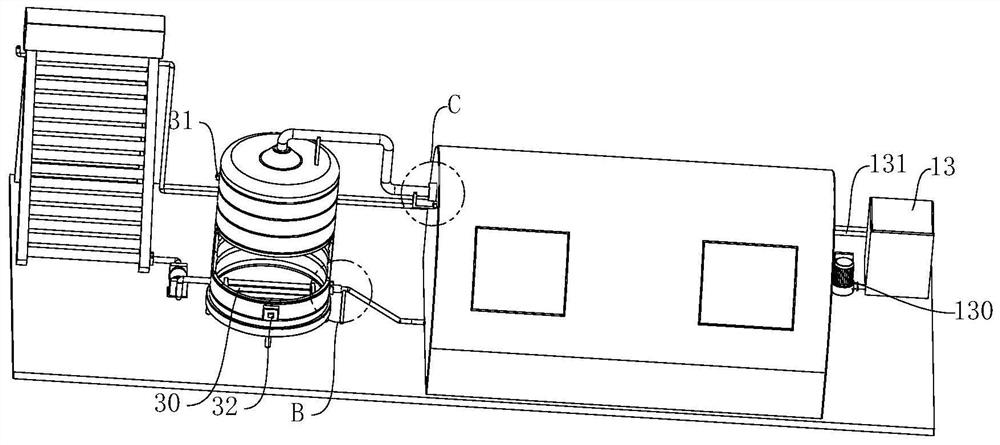 Clean heating system for greenhouse