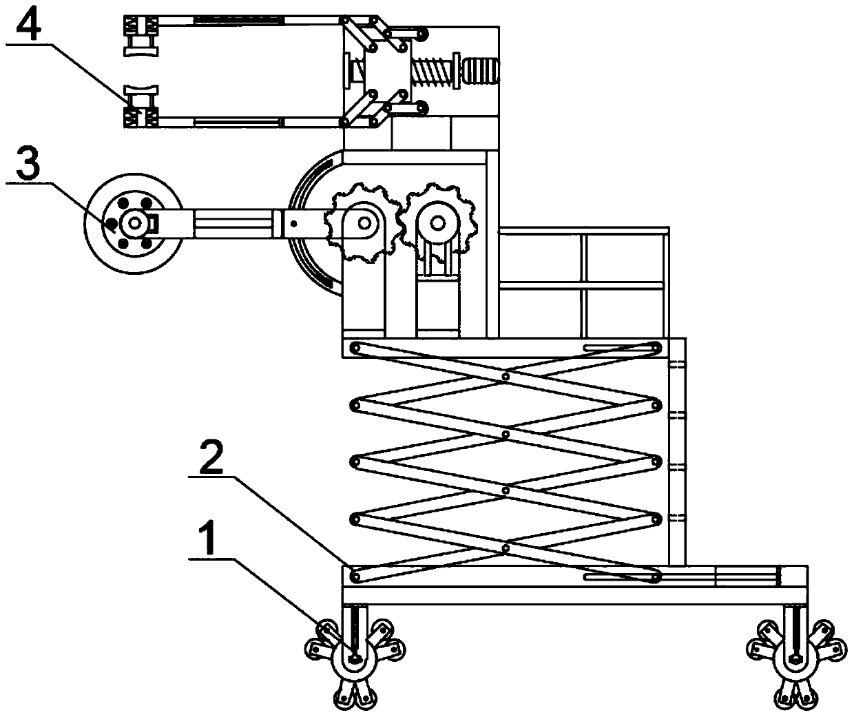 A multi-functional fire-fighting lifting and cutting device