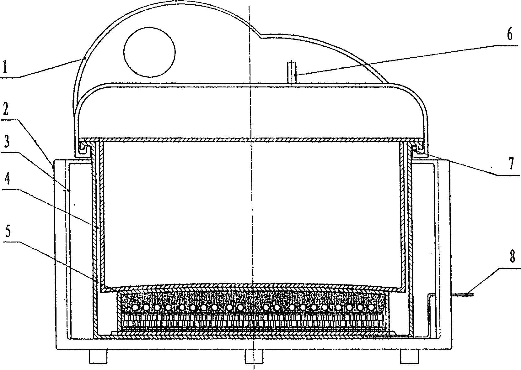 Heat-storing constant-pressure electric pressure cooker