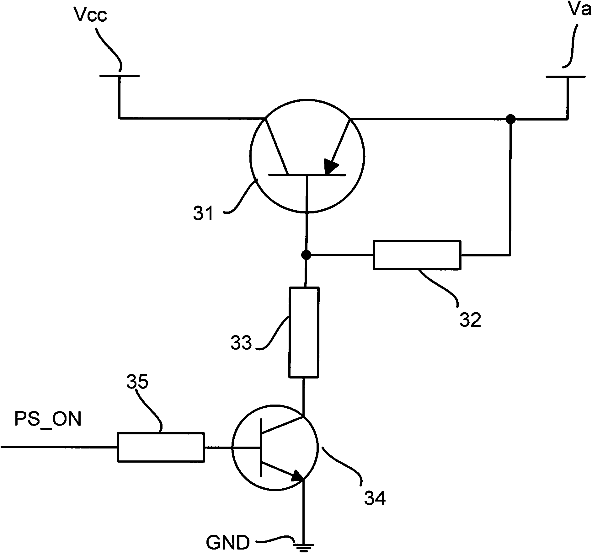 Method for turning on television and television