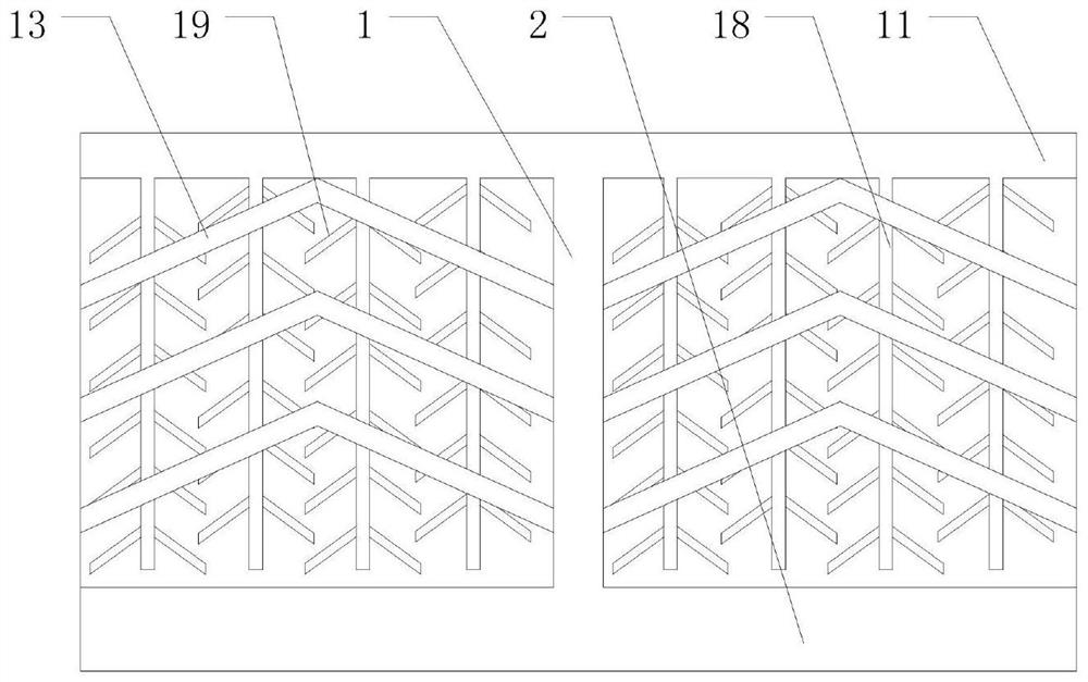 Highway Slope Reinforcement Drainage Device