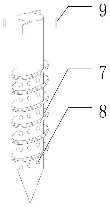 Highway Slope Reinforcement Drainage Device