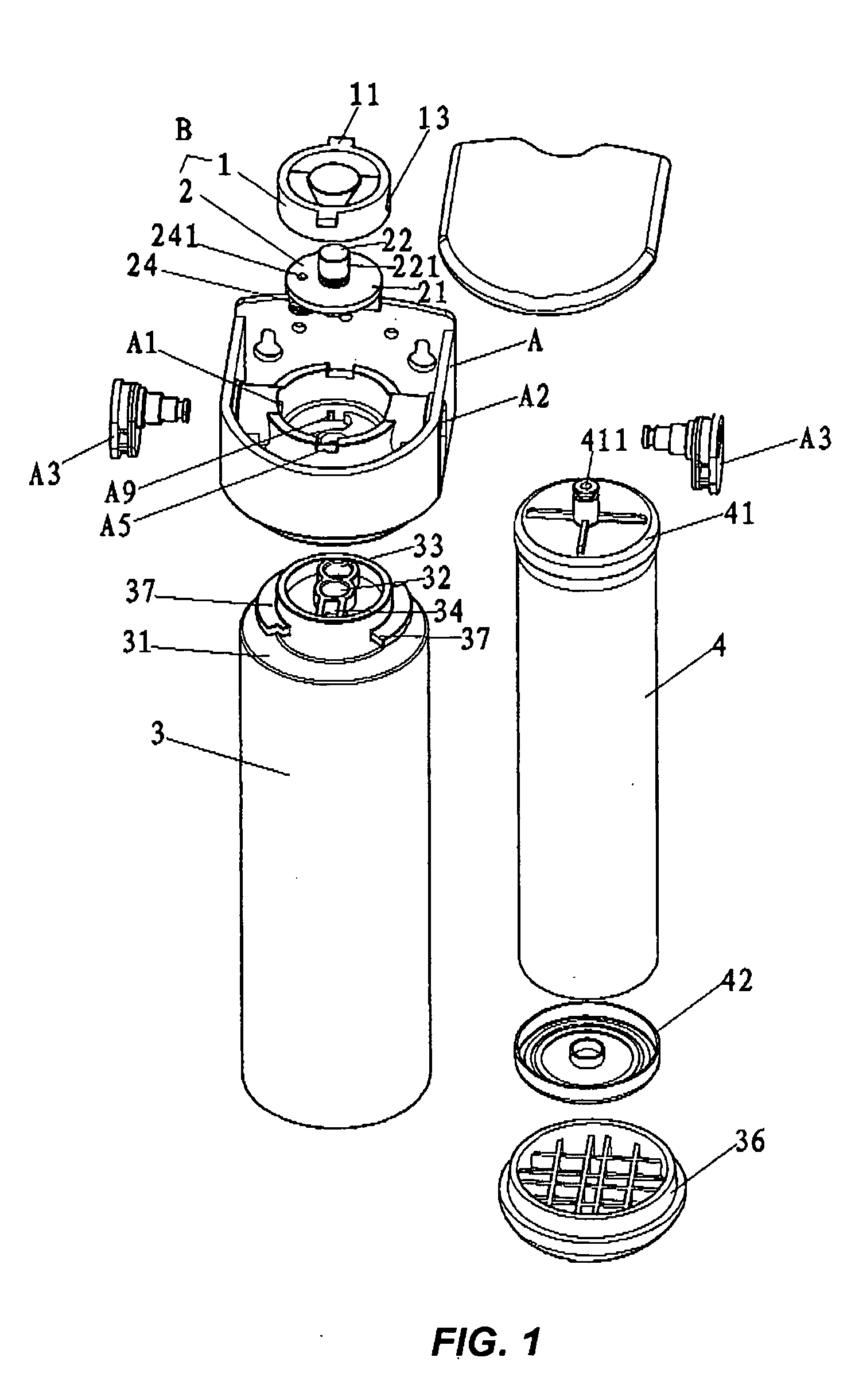 Water purifying apparatuses