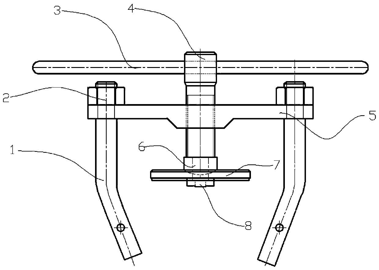 Emergency forcible entry device acting on Carter type refueling connector