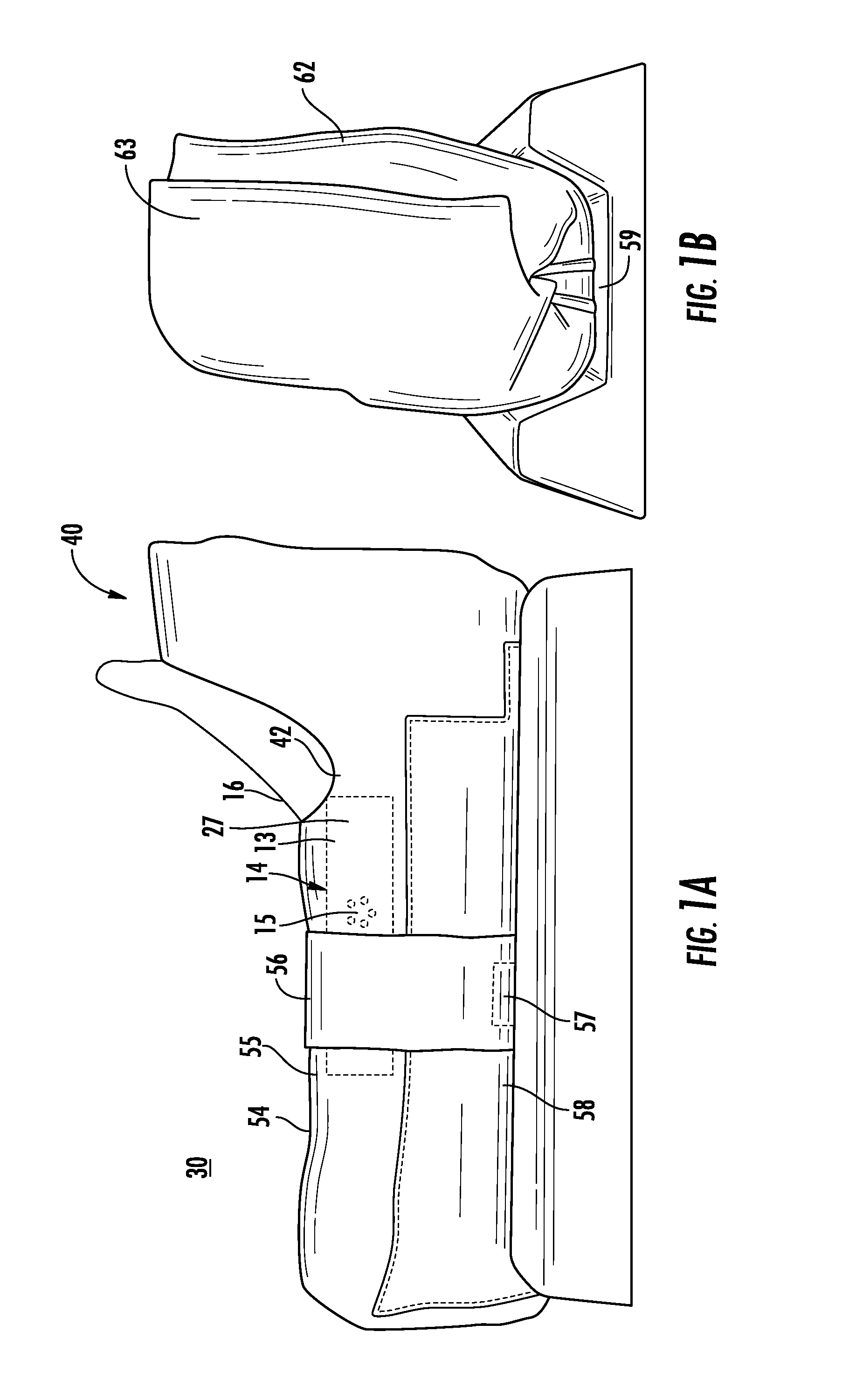 Compression device in combination with lower limb protection