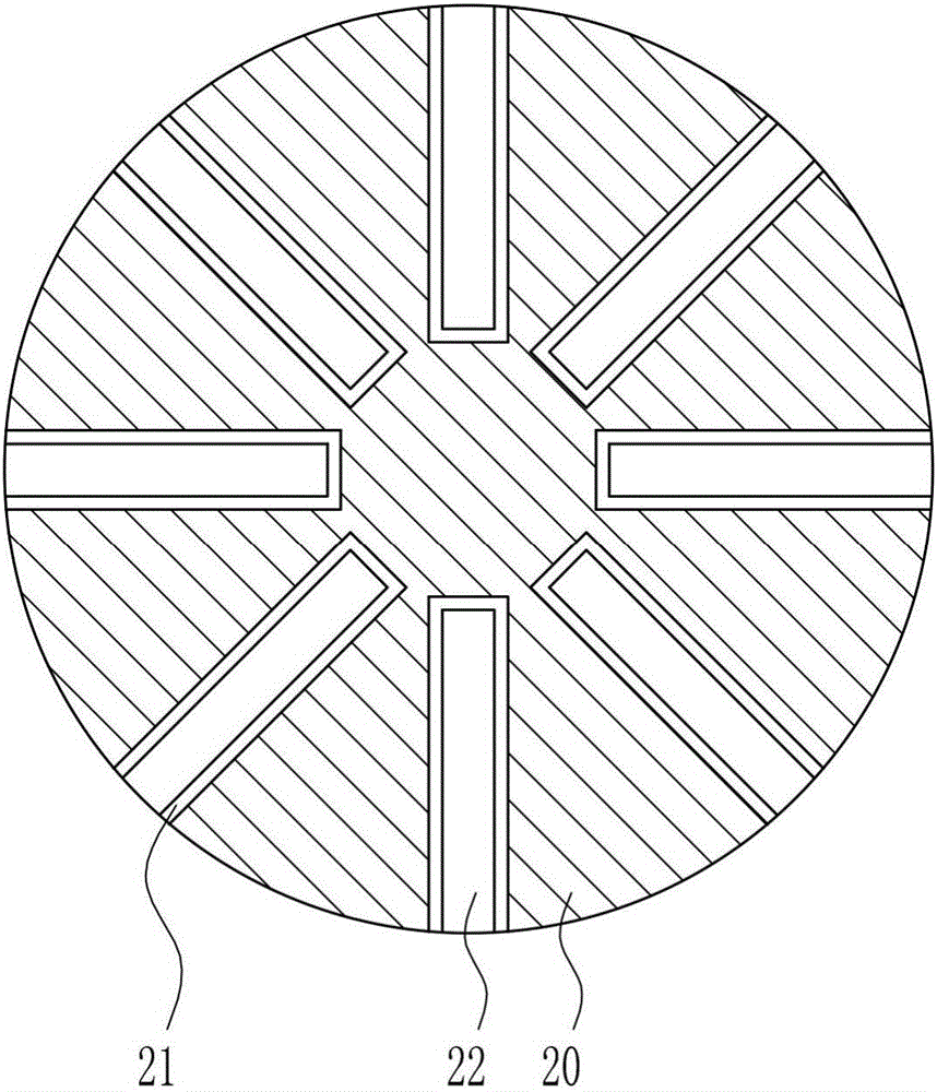 Efficient bending device for wrench for hardware manufacturing