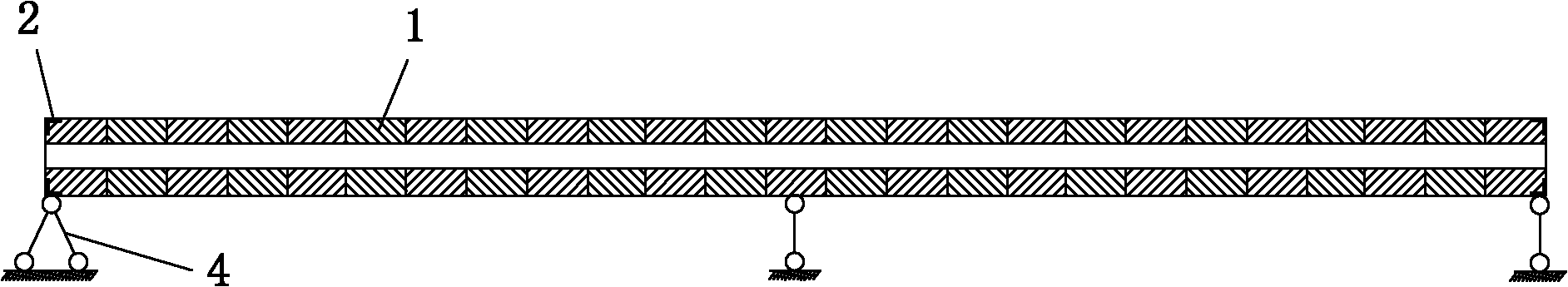 Integral prefabricated cross-laminated timber (CLT) wooden plate girder bridge based on steel side stiffening