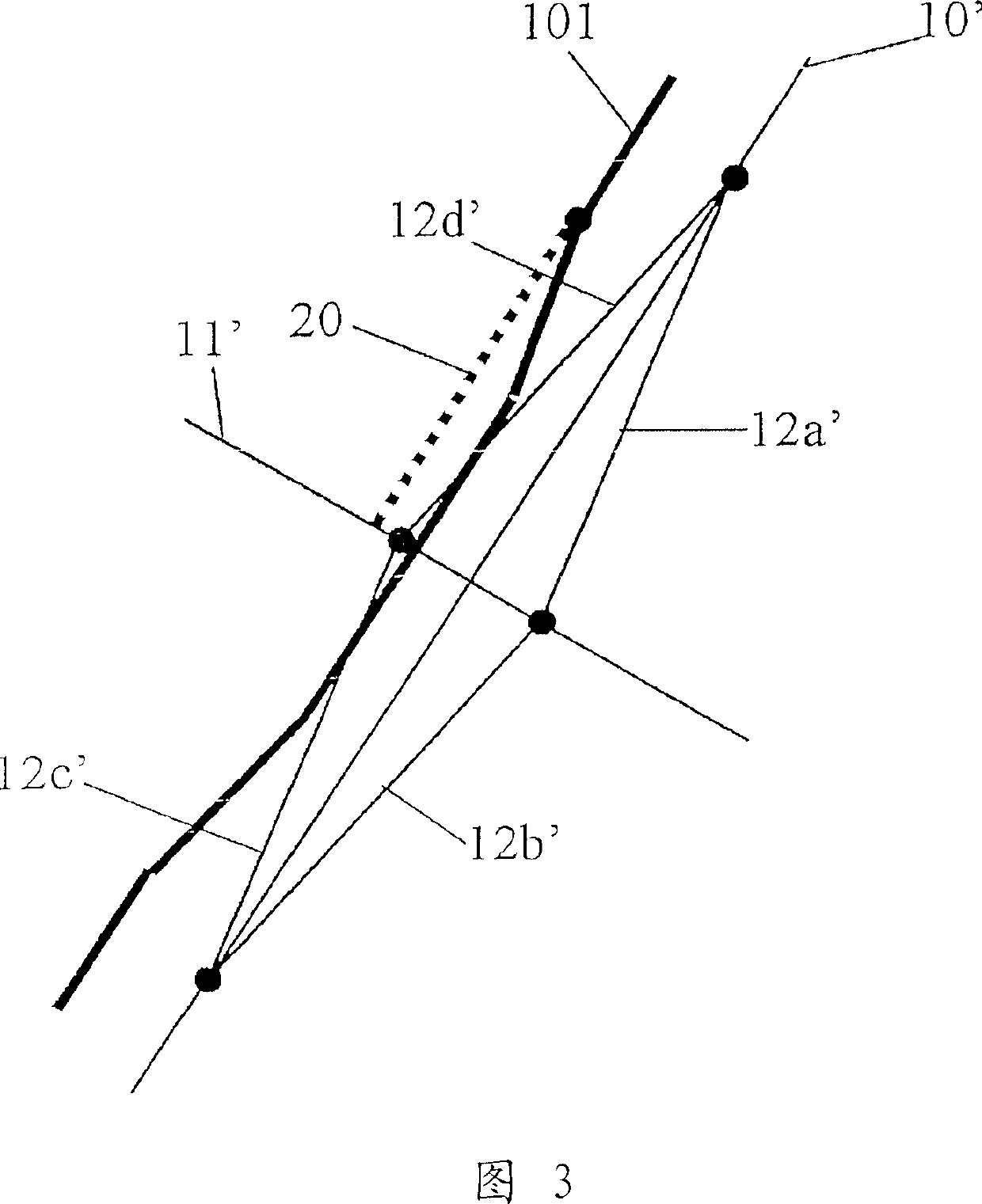 Digital map position information communication method, program for executing the same, program product therefor, system therefor, and apparatus therefor