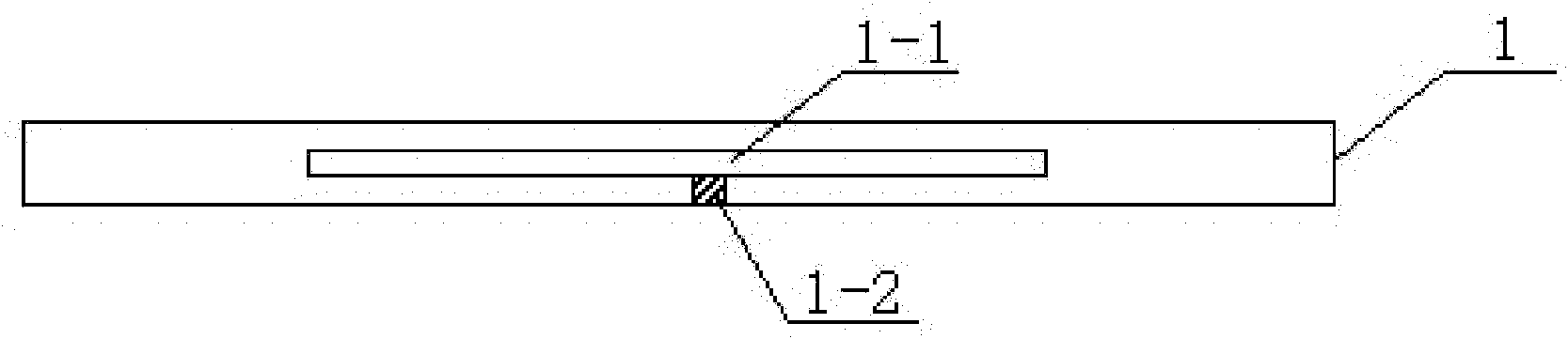 Elongated ultra-high-frequency induction label compounded from amorphous soft magnetic material