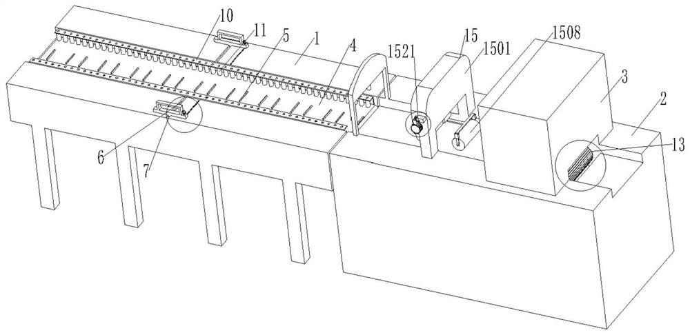 Medical mask machine capable of automatic packaging