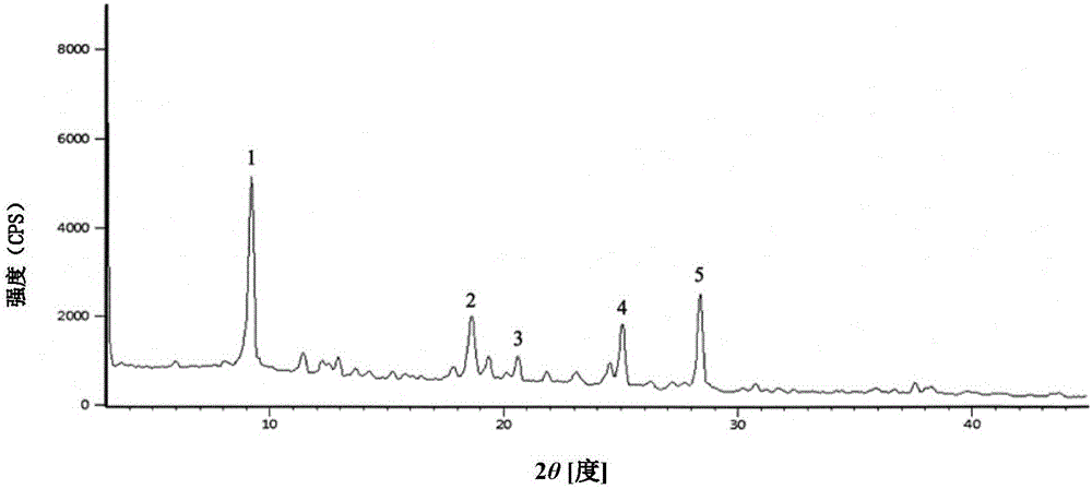 Cefotaxime sodium compound prepared by fluid mechanics principle and preparation of cefotaxime sodium compound