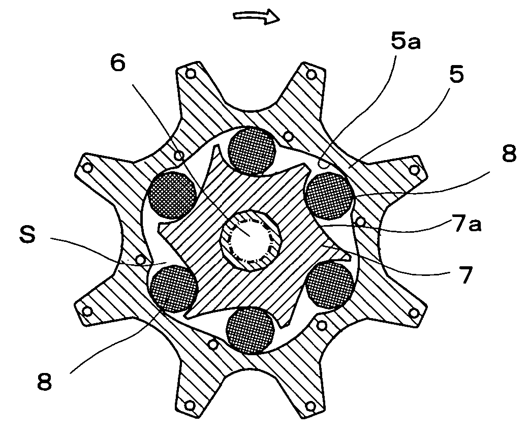 Marine elastic coupling