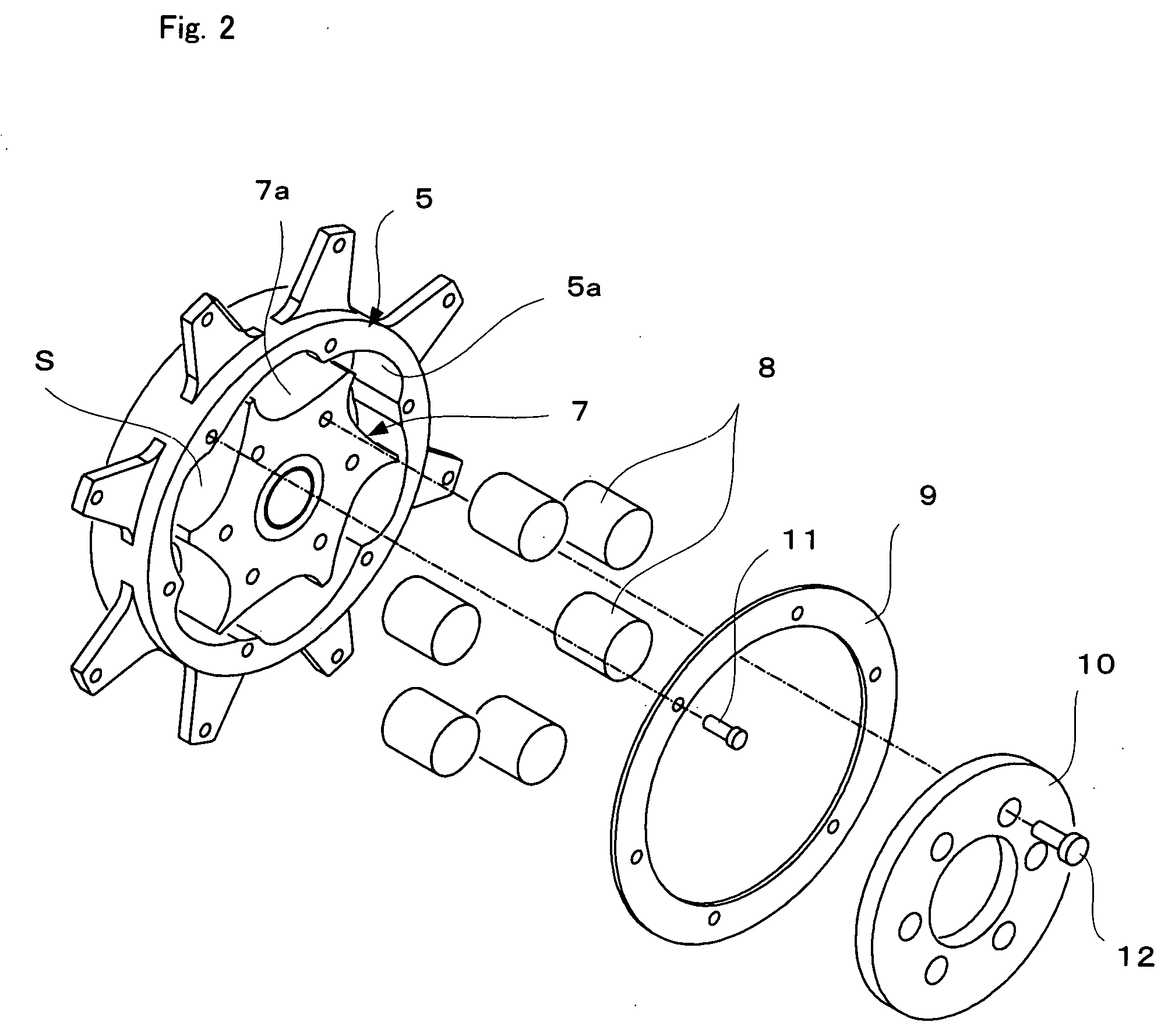 Marine elastic coupling