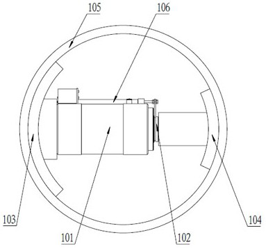 Pipe orifice correction device capable of achieving rapid alignment and alignment method of pipe orifice correction device