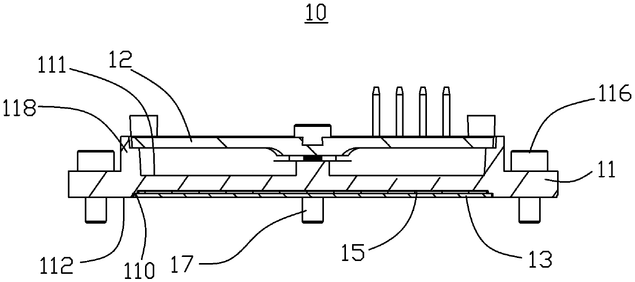 Compression joint type power module