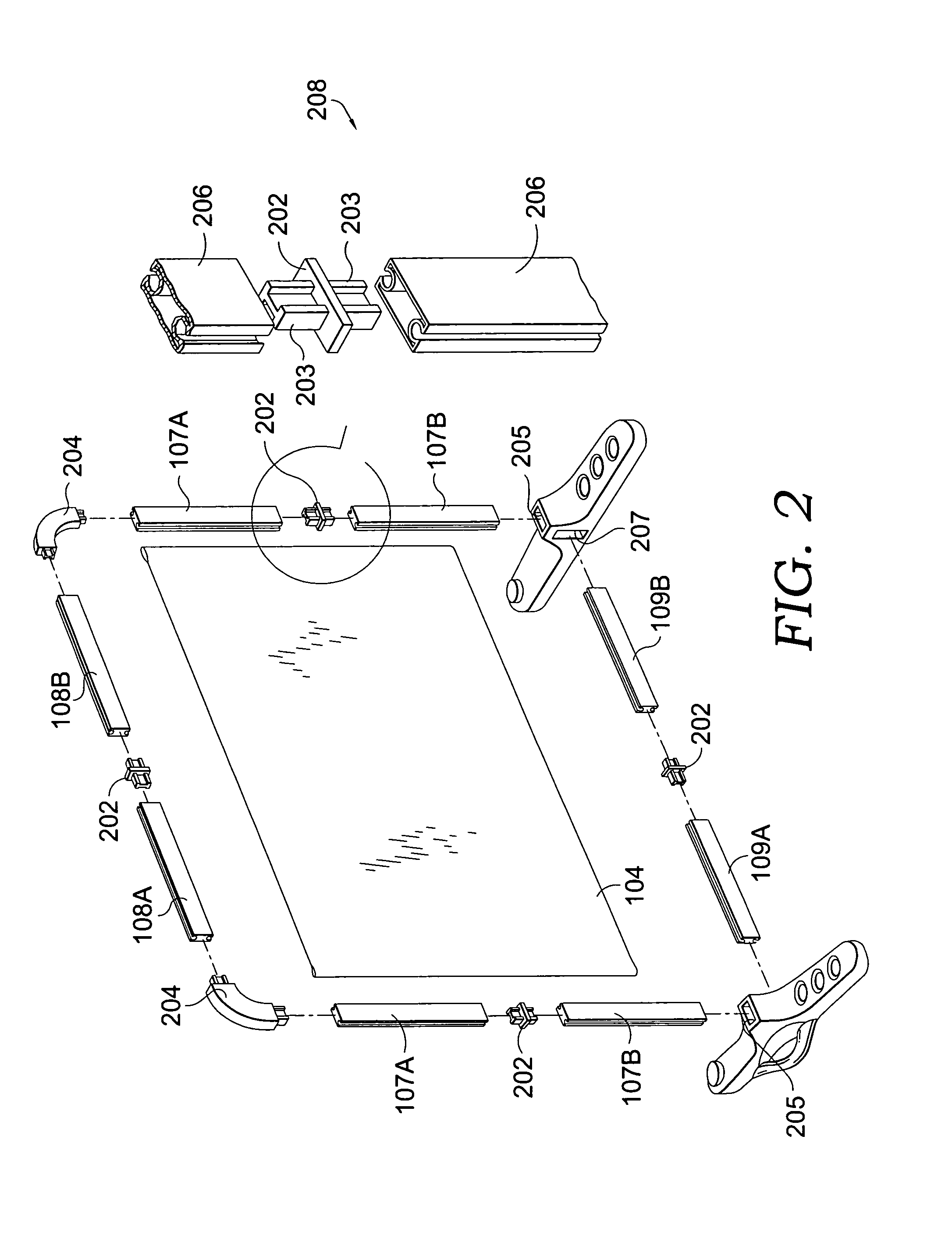 Collapsible freestanding drawing board