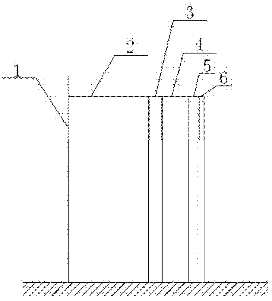 Heat insulation structure of solar thermal power generation high-temperature molten salt storage tank and preparation method for heat insulation structure