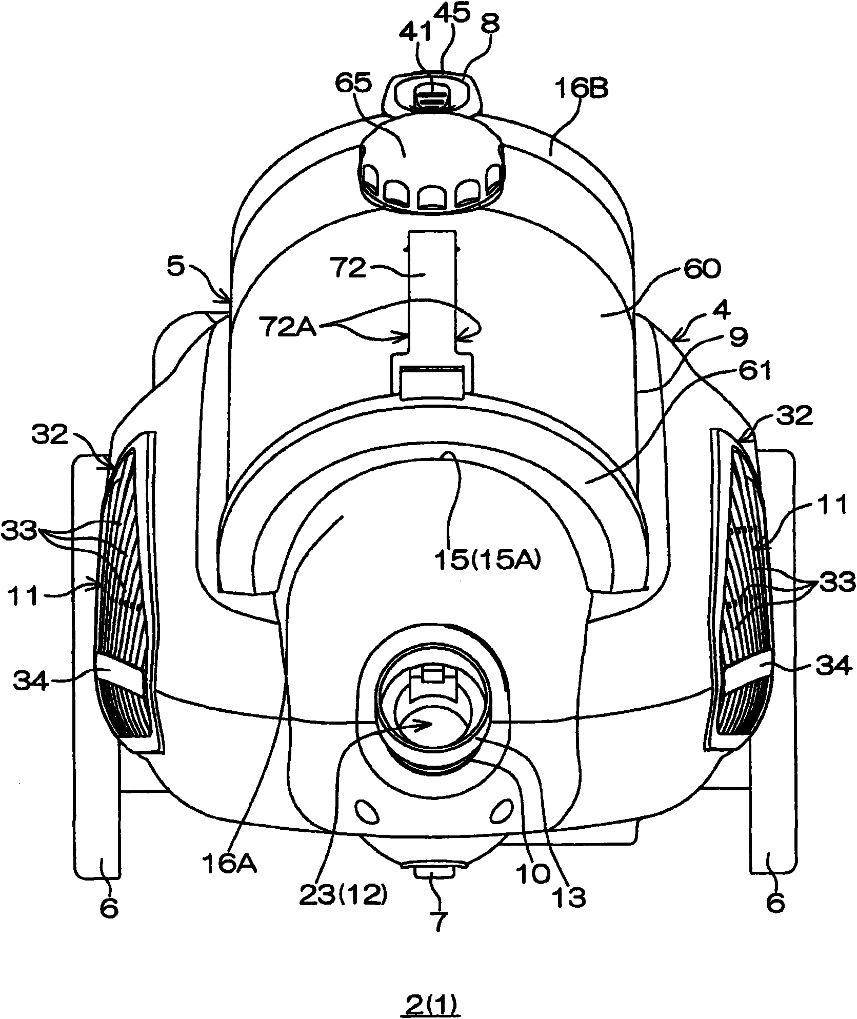 Electric vacuum cleaner