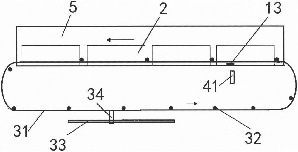 Bookblock online inversion detection method and device